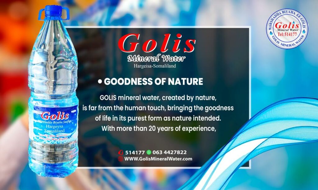 golis mineral water